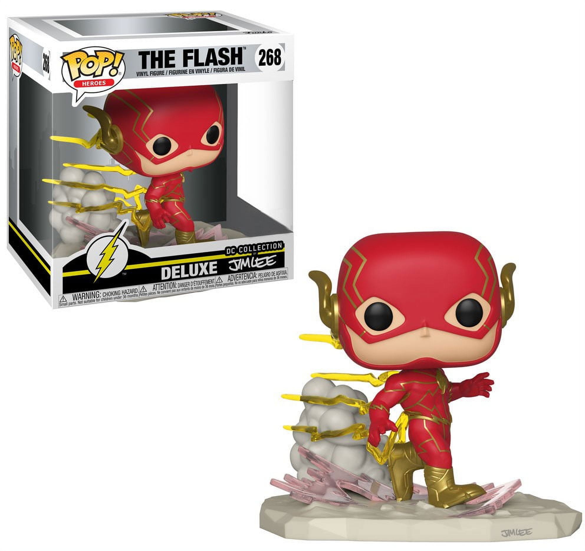 DC Funko Pop! Heroes The Flash Deluxe Vinyl Figure