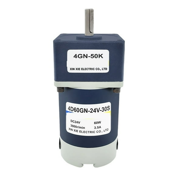 DC Gear Motor 60W Miniature Low-speed Asynchronous Motor 12V24V Speed Regulating Motor Motor Manufacturer ,High Torque - 24V 12 180K
