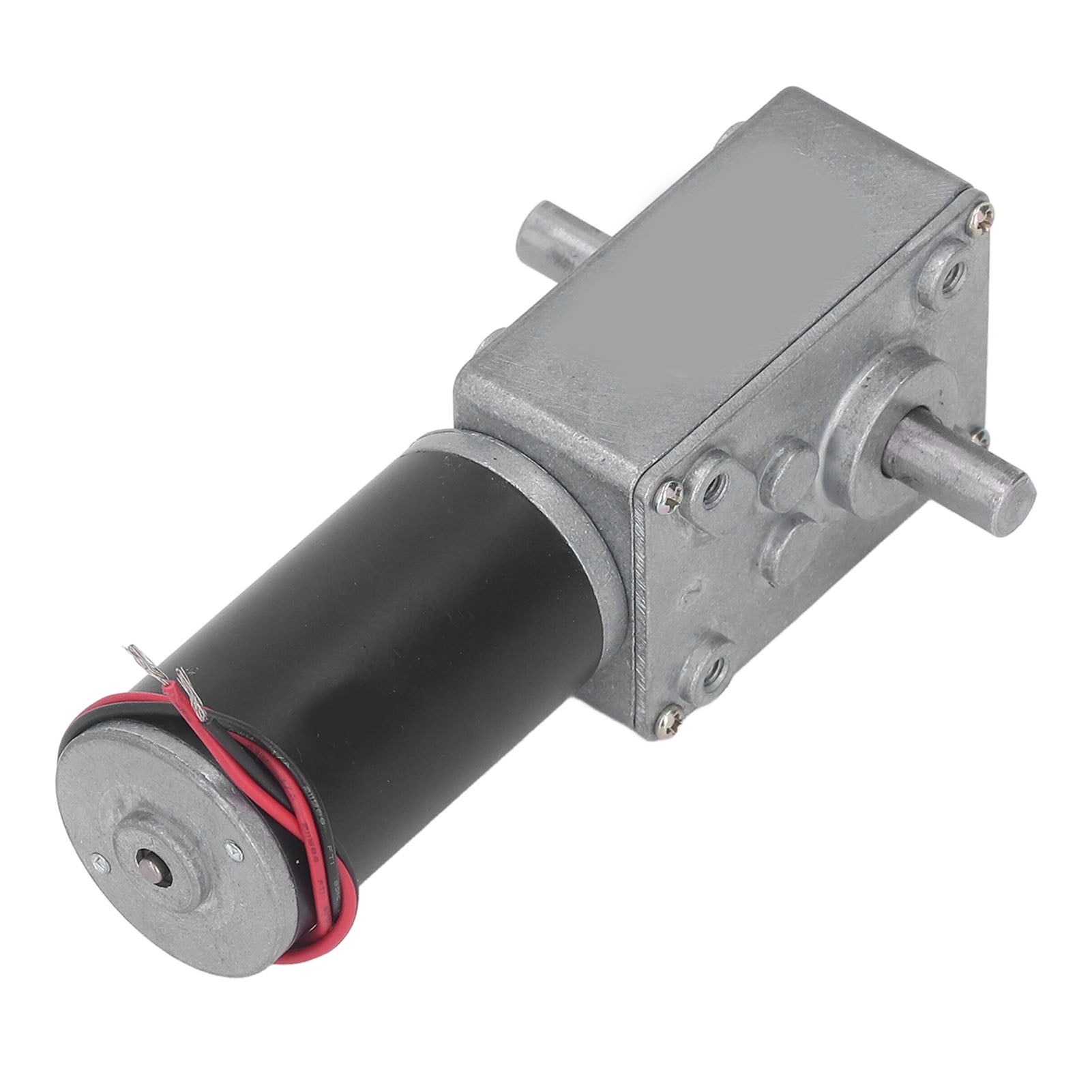 DC Gear Motor Micro High Torsion Speed Reduction Turbine 12V Dual Shaft ...