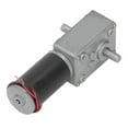DC Gear Motor Micro High Torsion Speed Reduction Turbine 12V Dual Shaft