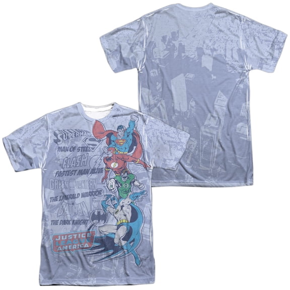 DC Good Guys Officially Licensed Sublimation Adult T Shirt