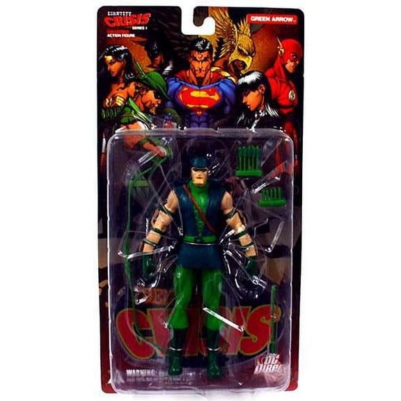 DC Green Arrow Identity Cr Series 1 Green Arrow Action Figure