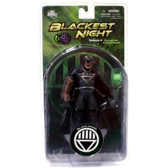 DC Green Lantern Blackest Night Series 4 Black Hand Action Figure