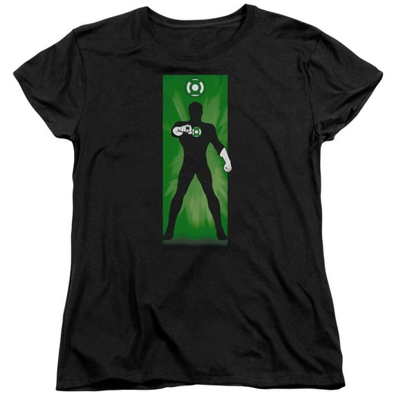 DC Green Lantern Block S/S Women's T-Shirt Black