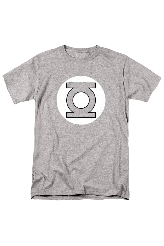 DC Green Lantern Logo Unisex Adult T Shirt, Athletic Heather, 5X-Large