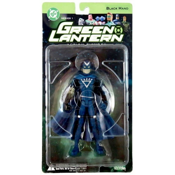 DC Green Lantern Series 1 Black Hand Action Figure