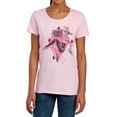 thumbnail image 1 of DC Harley Quinn Women's T Shirt, Pink, Large, 1 of 6