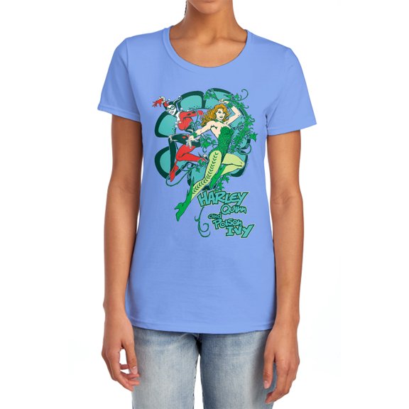 DC Harley and Ivy Women's T Shirt, Carolina Blue, 2X-Large