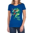 thumbnail image 1 of DC Harley and Ivy Women's T Shirt, Royal, X-Large, 1 of 6