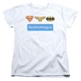thumbnail image 1 of DC-Hashtag JLA - Short Sleeve Women's Tee - White - Medium, 1 of 1