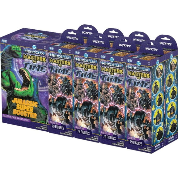 DC HeroClix Masters of Time Booster Brick (9)