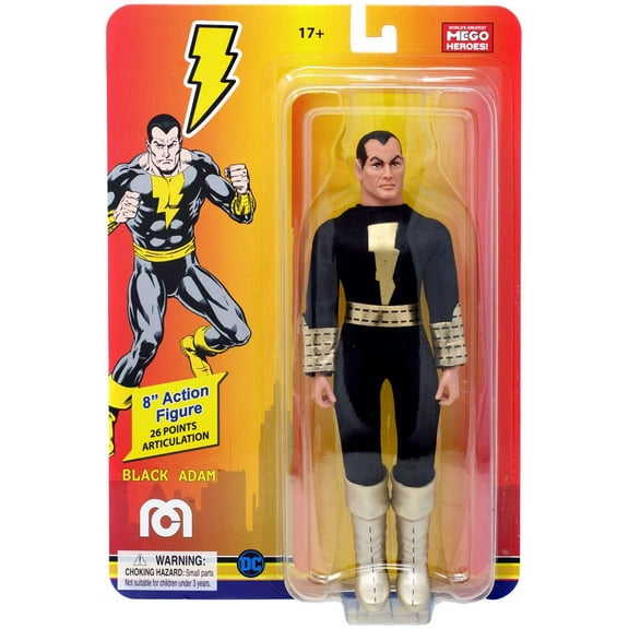 Mego Topps X - DC - Black Adam 8" Action Figure