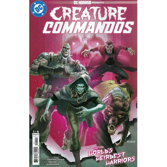 DC Horror Presents: Creature Commandos #1A VF ; DC Comic Book