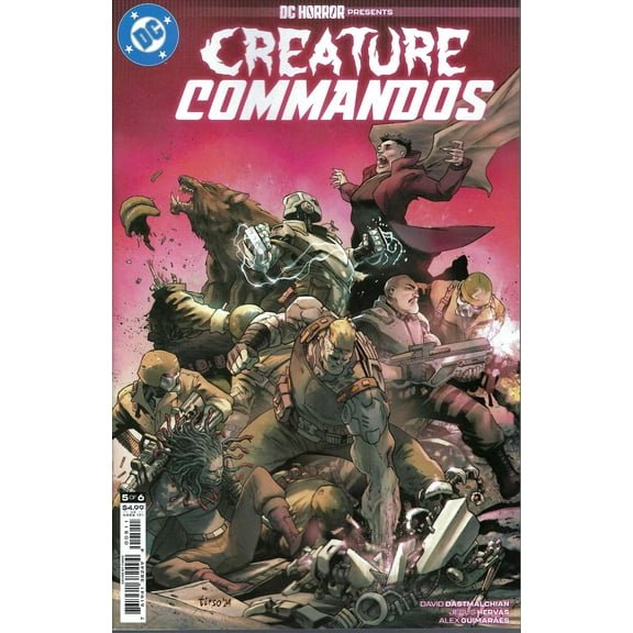 DC Horror Presents: Creature Commandos #5A VF ; DC Comic Book