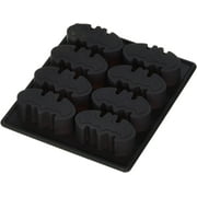 DC Ice Tray Silicone Molds - Batman Emblem, Black