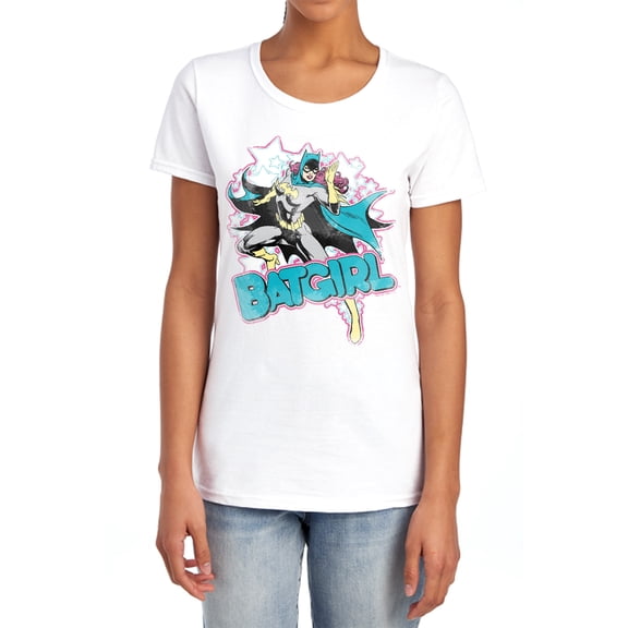 DC Im Batgirl Women's T Shirt, White, Small