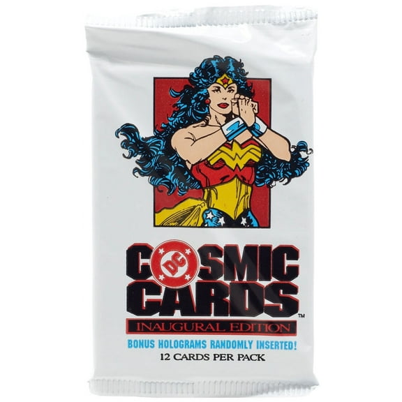 DC Inaugural Edition Cosmic Cards Trading Card Pack (12 Cards)