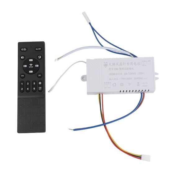 DC Inverter Controller Remote Dimming Color Control for LED Oscillat Ceiling Fan