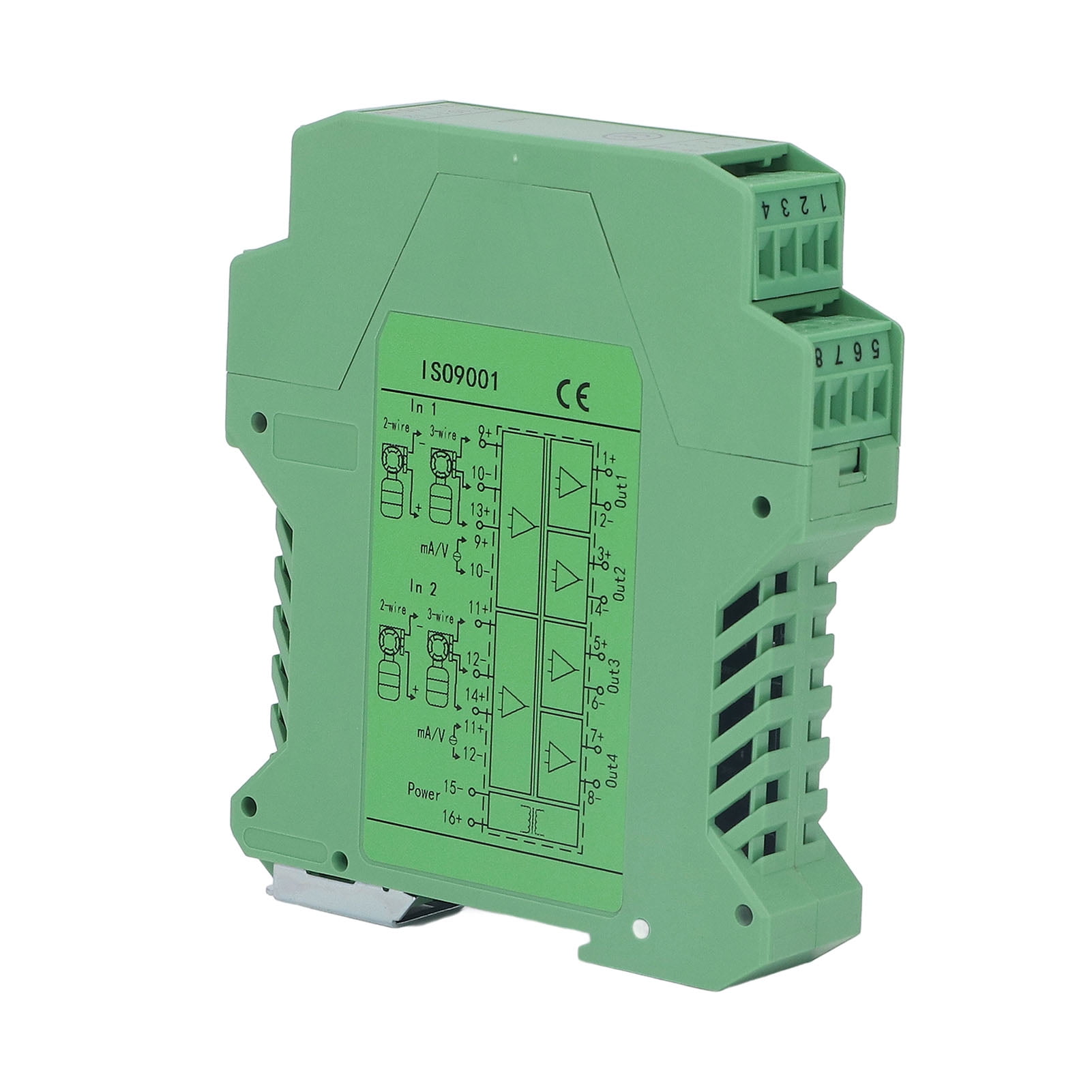 DC Isolator, 420mA Input Less Interference 2 In 4 Out Current