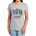 thumbnail image 1 of DC Join The Justice League Women's T Shirt, Athletic Heather, Medium, 1 of 6