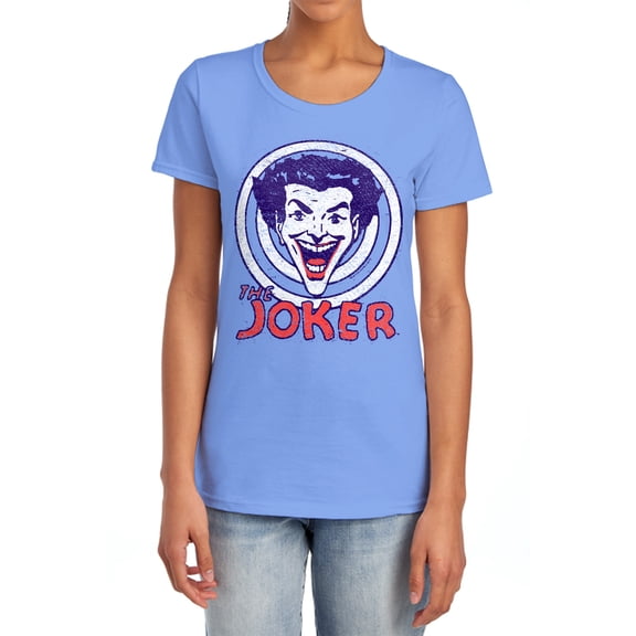 DC Joke Target Women's T Shirt, Carolina Blue, X-Large