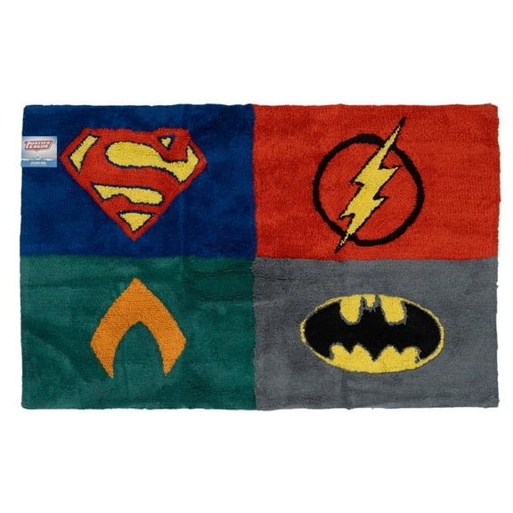 DC Justice League Accent Rug- 30.5"X16.5" NON SLIP