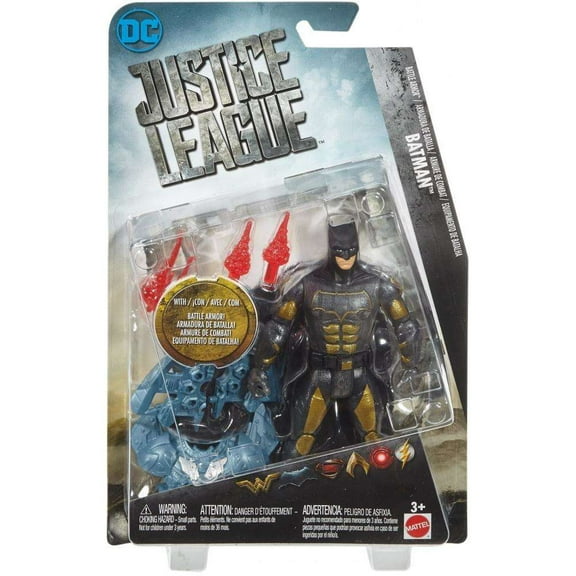 DC Justice League Battle Armor Batman 6" Figure