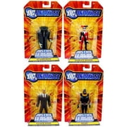 DC Universe Justice League Action 5" Figure 4-Pack Gotham City Criminals Clock King, Harley Quinn, Bane & Scarecrow