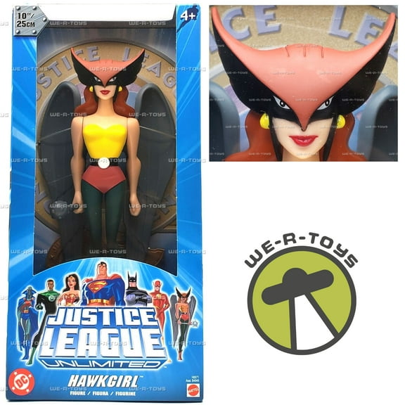 DC Justice League Unlimited Hawkgirl Action Figure 2004 Mattel #H0071