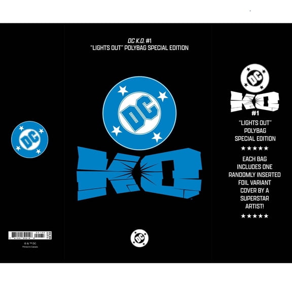 DC K.O. #1 Lights Out Blind Bag Special 2025 Comics DC Comics