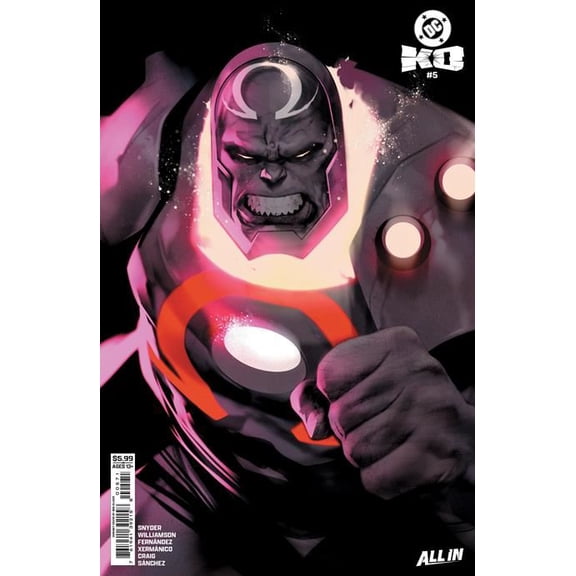 DC K.O. #5 (OF 5) CVR F BEN OLIVER FACE-OFF CARD STOCK VARDC Comics Comic Book 2026