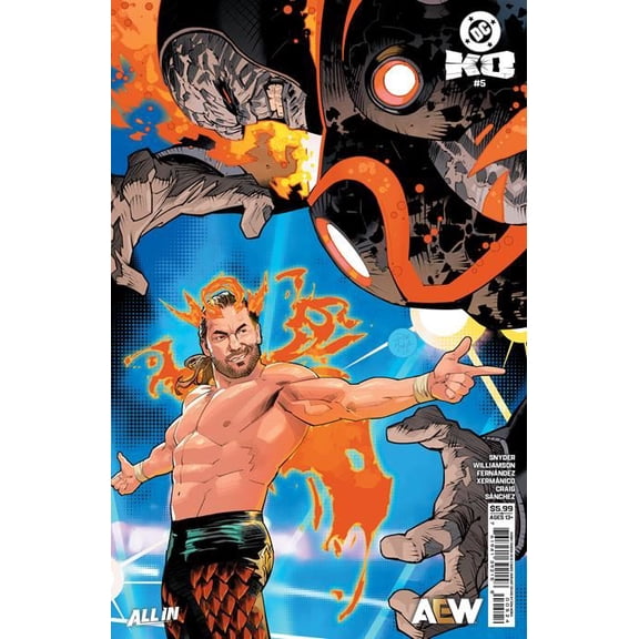 DC K.O. #5 (OF 5) CVR J DAN MORA DC AEW CAMEO CARD STOCK VARDC Comics Comic Book 2026