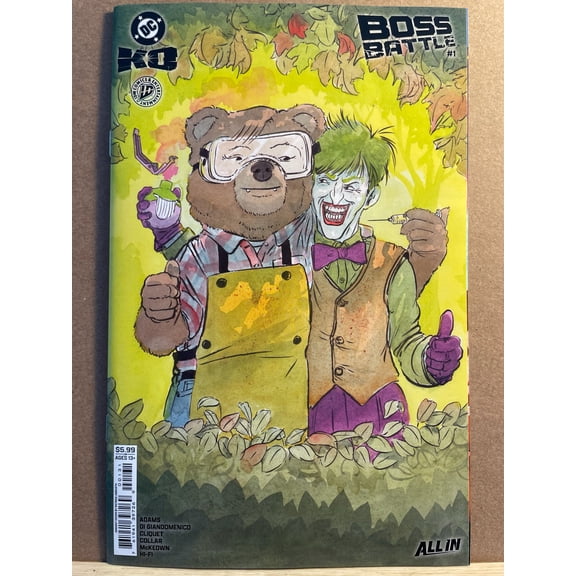 DC K.O.: Boss Battle #1 Comic Book