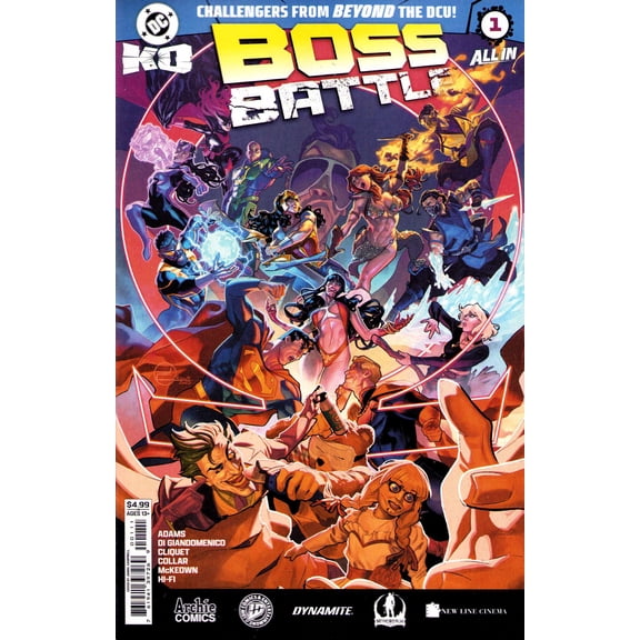 DC K.O.: Boss Battle #1A VF ; DC Comic Book