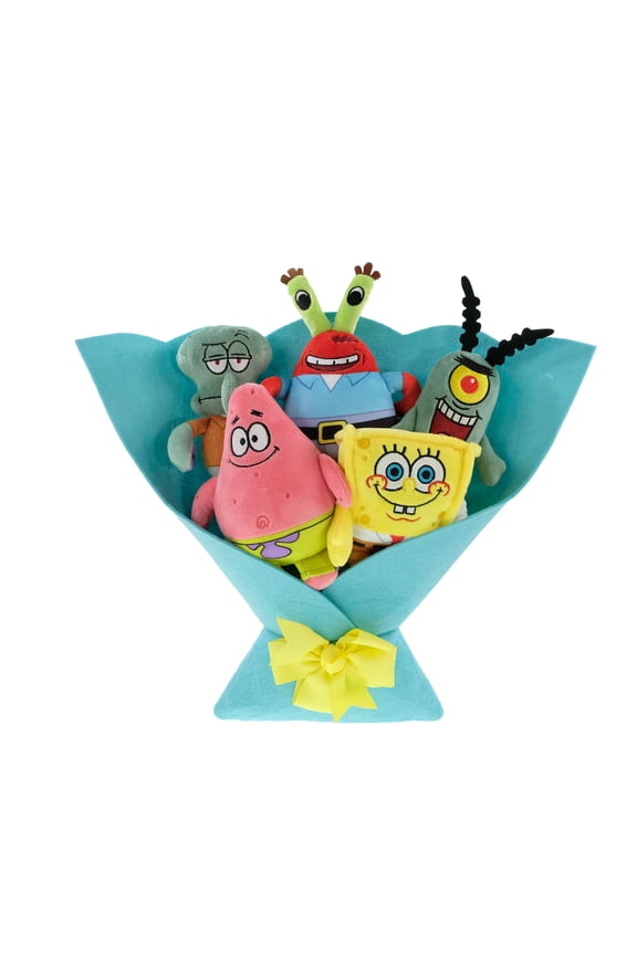 Large Spongebob Plush Bouquet, 13", Valentine's Day by Ruz