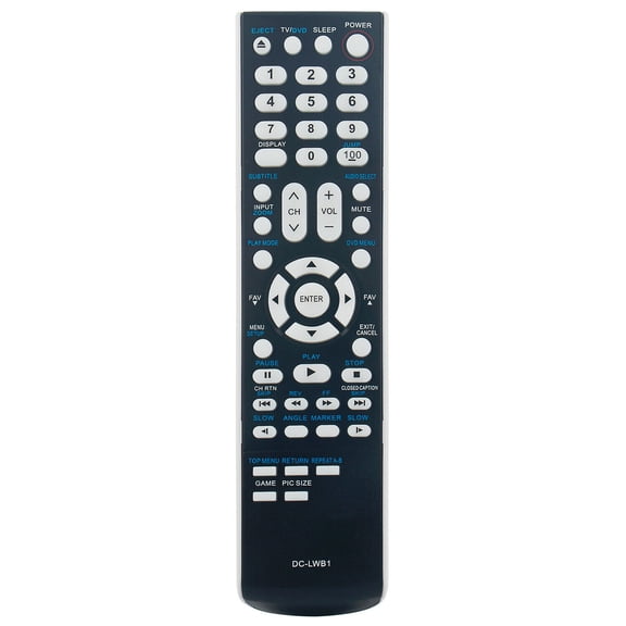 DC-LWB1 Replace Remote for Toshiba TV 15LV506 19LV61K 26LV610U 26LV610C 19CV100U