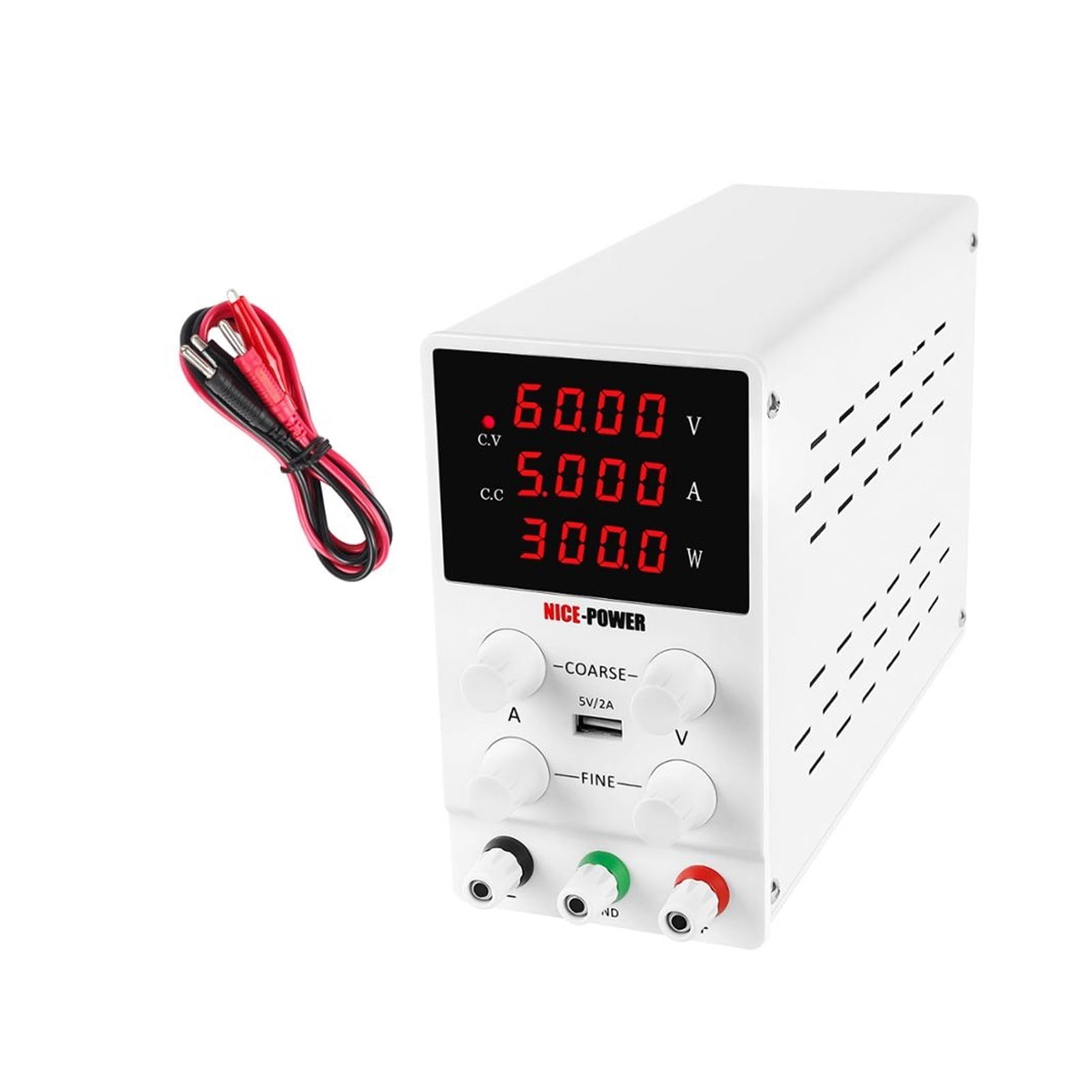 DC Laboratory 60V 5A Regulated Adjustable Power Supply 30V 10A Voltage ...