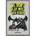 thumbnail image 1 of DC League of Super-Pets - We Don't Play Well With Others Wall Poster, 14.725" x 22.375" Framed, 1 of 6