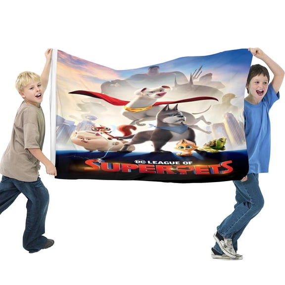 DC League of Super-Pets flag perfect for outdoor decoration,15.7x23.6in40*60cm