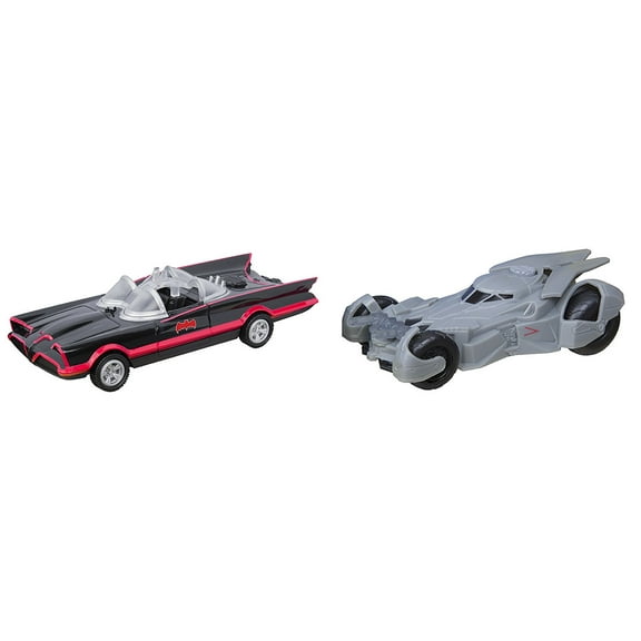 DC Legacy Series 2 Pack Lights and Sounds 1966 and 2016 Batmobile