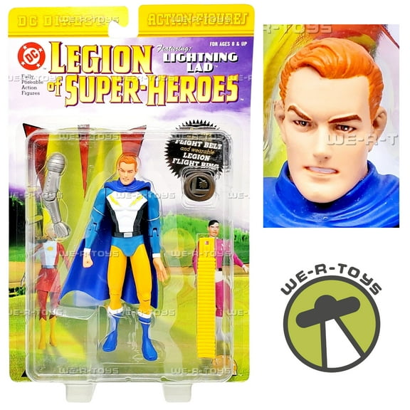 DC Legion of Super-Heroes Lightning Lad Action Figure 2001 DC Direct 22621