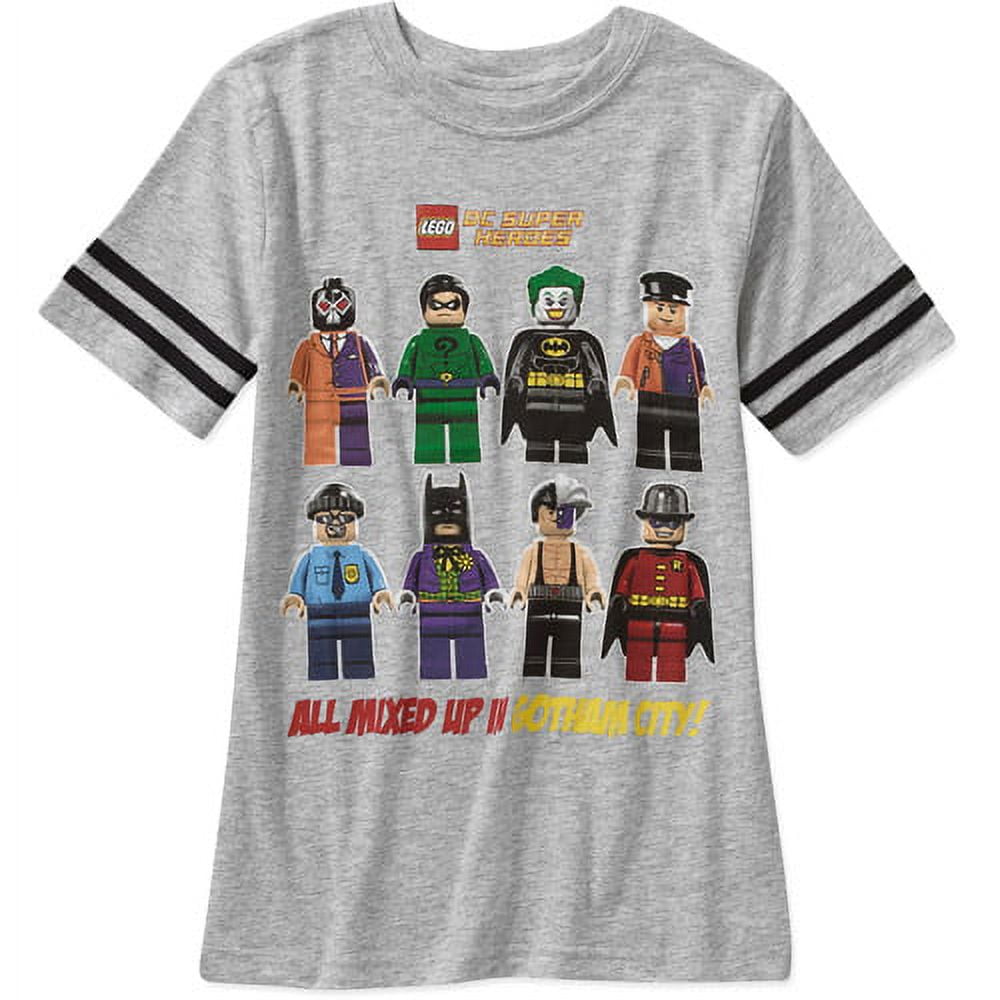 DC Lego Character Mix Up Kids Athletic T Shirt Youth Small 8 Walmart