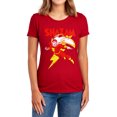 thumbnail image 1 of DC Lets Fly Women's T Shirt, Red, Medium, 1 of 6
