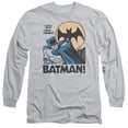 thumbnail image 1 of DC-Look Out Long Sleeve Adult 18-1 Tee - Silver- Large, 1 of 1