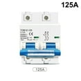 thumbnail image 1 of DC MCB for Solar PV 2P 125A 100A 80A 600V Circuit breaker PV System Battery, 1 of 6