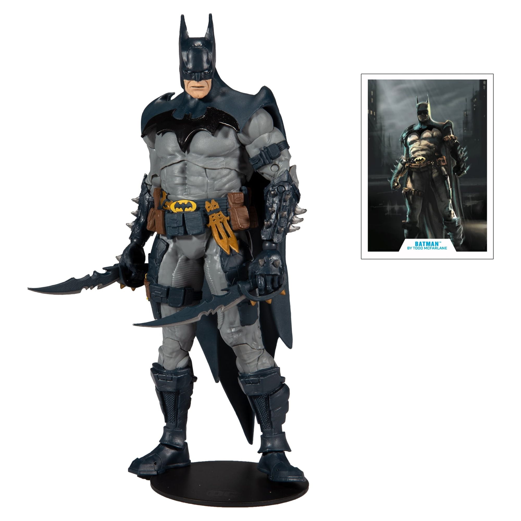 DC COMICS DC MULTIVERSE 7IN - BATMAN DESIGNED BY TODD MCFARLANE