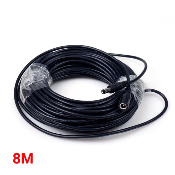 DC Male to Female Cable 5.5x2.1mm Power Extension Cord 12v Extension Cord for Security Camera CCTV IP Router LED Strip