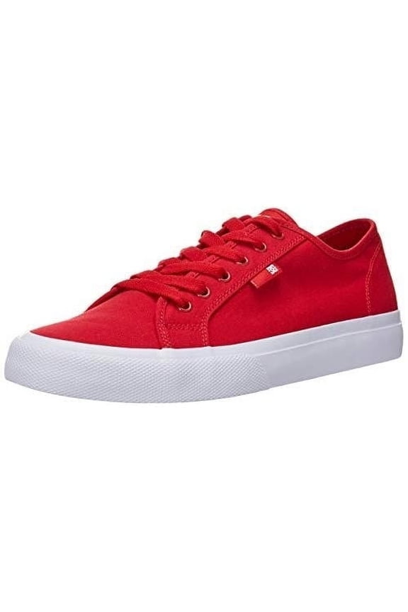 DC Manual Skate Shoes Mens Medium RED