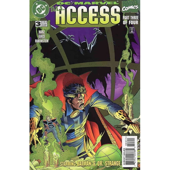DC/Marvel: All Access #3 VF ; DC Comic Book