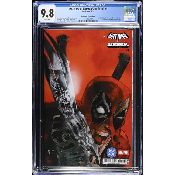 DC/Marvel: Batman/Deadpool #1 - CGC 9.8 Comic Book